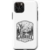 Archangel Gabriel Biblical Messenger Custodia per iPhone 11 Pro Gabriele L'Arcangelo Messaggero Cristiano Angelo Scena
