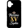 Mis Quince Sophia Tees Custodia per iPhone 16 Plus Mis Quince Sophia 15 Quinceanera Messicano Compleanno XV Festa
