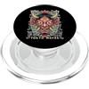 TOKYO WAVES Oni Mask Designs Yokai Oni Maschera Diavolo Giapponese Demone Tattoo Oni Mask PopSockets PopGrip per MagSafe