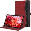 FINTIE Custodia per Samsung Galaxy Tab A9 Plus / A9+ 11 pollici 2023 modello (SM- X210/X216/X218), visualizzazione multi-angolo Smart Stand Cover con tasca Auto Wake/Sleep, vino