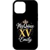 Mis Quince Emily Tees Custodia per iPhone 12 Pro Max Mis Quince Emily 15 Quinceanera Messicano Compleanno XV Festa