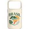 Brasil Lifestyle Co Custodia per iPhone 17 Pro Brasile Retrò Vintage Brasiliano Viaggio Sud