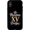 Mis Quince Evelyn Tees Custodia per iPhone X/XS Mis Quince Evelyn 15 Quinceanera Messicano Compleanno XV Festa