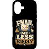 Jimbeels Custodia per iPhone 17 Email Me Less Kindly ufficio sarcasmo inbox