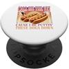 Divertente Maglietta Bootleg Che Griglia Maglietta Divertente Bootleg Grilling Hot Dog Dog Meme PopSockets PopGrip Adesivo