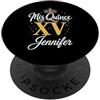 Mis Quince Jennifer Tees Mis Quince Jennifer 15 Quinceanera Messicano Compleanno XV Festa PopSockets PopGrip Adesivo
