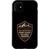 Christian Mountain Shield Bible Verse Fa Custodia per iPhone 11 Nessuna arma formata contro di te prospererà verso