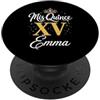 Mis Quince Emma Tees Mis Quince Emma 15 Quinceanera Messicano Compleanno XV Festa PopSockets PopGrip Adesivo