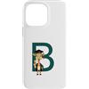 Timowo Studio Custodia per iPhone 14 Pro Max Giraffa Diploma Lettera B Alfabeto Animale