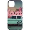 Fei Long Design Hubc Custodia per iPhone 14 Plus Felice Vintage Miami Amante