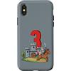 Medieval Renaissance Ren Faire Birthday Custodia per iPhone X/XS 3 Anni Bambini Compleanno Guerriero Ragazzo Cavaliere Medievale