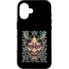 Hannya Oni Mask Aesthetic By TW Custodia per iPhone 16 Maschera giapponese del diavolo Yokai del diavolo Hannya Giappone Oni