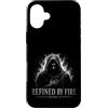 Christian Faith Warrior Refined Fire Ver Custodia per iPhone 16 Plus Filtrati dal fuoco 1 Pietro 1 7 Versetto della Bibbia Cristiana