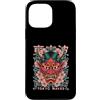 Hannya Oni By Tokyo-Waves Custodia per iPhone 13 Pro Max Yokai Oni Maschera Diavolo Giapponese Demone Tattoo Oni Mask