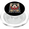 Hannya Oni By Tokyo-Waves Maschera giapponese del diavolo Yokai del diavolo Hannya Giappone Oni PopSockets PopGrip per MagSafe