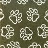 VetBedding ProFleece Vet Bedding Limited Edition Zampa Gigante Verde - 50 x 75