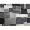 VetBedding Vet bed ProFleece bedding Patchwork Nero Grigio Bianco - 150x100cm