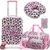 HTgroce Valigia Bagaglio a Mano, Trolley Bambino Borsone da Viaggio con Borsa Piscina Bambina, Bagaglio per bambini