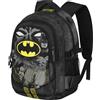 Karactermania Batman Caped-Zaino Running PLUS, Nero, 34 x 46 cm, Capacità 32 L