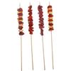 GARIOUANS Spiedini Finti per Barbecue 4 Pezzi Set da Gioco Cibo Giocattolo Realistico per Cucina e Decorazione Casa, Accessori Fotografici per Gioco di Finzione e Feste