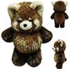 Generico Procione peluche che corre, running Procione plush, pupazzo che corre, Adorabile Pelosa Ches Corre Peluche, Cuscino a forma di animale per Bambini e adulti