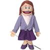 Silly Puppets Sarah, marionetta in stile ventriloquo a corpo pieno, 65 cm, per mamma e insegnante, pesca