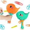 Shyllin Frisbee per Bambini, Shyllin 2 Pack di Frisbee Bambini con 32 Piattini, Giocattoli da Esterno, Giochi all'Aperto, Perfetti per il Parco, Giardino, Spiaggia (Arancione e verde)
