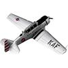 Easy Model 36316 - Modellino Aereo T-6 Texan R O Korea Scala 1:72