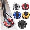 NONE SEAMETAL Copri Cavalletto Laterale Moto in Lega di Alluminio, Supporto Universale per Cavalletto Bici, Accessori Estensione Poggiapiede