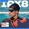 POLVCDG Auricolari Bluetooth a Conduzione Ossea con Memoria 32GB, IPX8 per Nuoto, Bluetooth 5.4, Materiale in Silicone, Nuovo Modello X16 2024