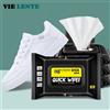 12 pz/30 pz scarpe usa e getta salviette pulite scarpe bianche portatili pulizia salviette per la cura scarpe da ginnastica pulizia rapida salvietta bagnata VIE LENTE