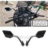 NONE Per YAMAHA T-MAX560 TMAX560 Nuova Moto Tech Max Specchietti retrovisori Pieghevole Specchio in alluminio regolabile Accessori TMAX 560