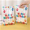 NONE 10/20/50pcs Festa di compleanno Sacchetti regalo di caramelle Palloncini di compleanno Sacchetti a mano Decorazioni per feste di buon compleanno Bambini Adulti Bomboniere Regali