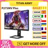 TITAN ARMY P275MV PLUS Flat 16:9 IPS veloci UHD 160Hz Dual mode FHD 320Hz 1152 Mini monitor da gioco LED con attenuazione locale, DyDs Scenario Tech: DyDs/ULL e DyDs/LD, Colori sbalzanti e luminosità