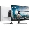 KTC Monitor per computer KTC da 32 pollici 2K - Monitor IPS 1440P 120Hz 100Hz Monitor per PC per giochi in ufficio a casa, bianco, H32D6