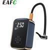 EAFC Pompa d'aria wireless 150PSI Compressore d'aria portatile Gonfiatore a sfera Gonfiatore per pneumatici a luce LED elettrico per auto Moto Biciclette