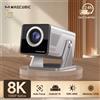 Magcubic Proiettore Magcubic X7 con Autofocus, Supporta Decodifica 8K, Risoluzione Nativa 1080P e 1000 ANSI, con Wifi6 e BT5.4, Proiettore Video per Home Theater