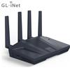 GL iNet GL.iNet Flint 2 (GL-MT6000) router domestico e da ufficio, tecnologia Wi-Fi 6 a 8 flussi, OpenWrt, porte Ethernet 2,5G, controllo parentale