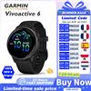 Garmin Smartwatch GPS Garmin Vivoactive 6 con Schermo AMOLED Touchscreen, Fino a 11 Giorni di Autonomia, Monitoraggio della Salute Tutto il Giorno, Coaching del Sonno, 42mm