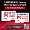 SAMSUNG Scheda Micro SD Express P9 SAMSUNG per Nintendo Switch 2, Accessori, 256GB 512GB, Velocità di Trasferimento fino a 800MB/s, Memoria per Giochi microSD