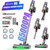 Fixtfixer Aspirapolvere Senza Fili, 65Kpa/500W, 60 Minuti di Autonomia, Aspirapolvere Verticale con Filtro HEPA, Aspirapolvere Portatile