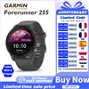 Garmin Forerunner 255 Sport Smartwatch 46mm 1.3 '' schermo a colori 14 giorni durata della batteria 4GB RAM NFC Bluetooth Wifi 5ATM impermeabile