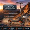 JOYOR Monopattino Elettrico JOYOR S5-Z per Adulti, Motore 600W, Batteria 48V 13Ah, Pieghevole, Portatile, Sospensioni Anteriori/Posteriori, Standard UE, per Spostamenti Urbani e Pendolarismo Quotidiano,