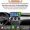 Bonroad Wireless CarPlay Android Auto Lettore multimediale per auto GPS per Mercedes Benz Classe A W176 CLA C117 X117 GLA X156 2013-2018