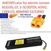 Ddadache Batteria Elettrica Ricaricabile Potenziata 10S3P 36V 10000mAh 42V Litio 18650 per M365 con Connettori XT60-JST XT30-JST XT60-SM XT60