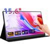 amoudo Monitor Portatile Touch Amoudo da 15.6 Pollici 1920x1080P, Secondo Schermo FHD Sottile con USB Type-C e Mini HDMI