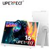Uperfect Monitor da gioco UPERFECT 120Hz Display IPS da 16'' con supporto posteriore per secondo display Mini HDMI Type-C per laptop PC Mac XBOX Phone PS5