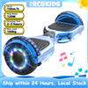 RCB KIDS Hoverboard Scooter Elettrico Autobilanciante a Due Ruote da 6.5 Pollici con Altoparlante Bluetooth e Luci LED, Giocattolo Cavalcabile, Regalo per Bambini e Adulti
