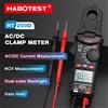 NONE HABOTEST HT200D Pinza Amperometrica Digitale 2000 Conti True RMS NCV 600V Tensione 200A Corrente DC/AC Multimetro