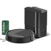 iRobot Roomba® 115 Combo Robot Aspirapolvere Lavapavimenti con AutoEmpty™ Dock, 15.000 Pa, SmartScrub™, Mappatura ClearView™ LiDAR, Aspirazione e Lavaggio 2 in 1, Nero